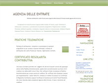 Tablet Screenshot of agenziaentrate.deltaservicesrl.it