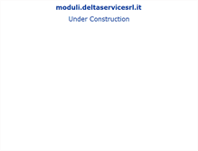 Tablet Screenshot of moduli.deltaservicesrl.it